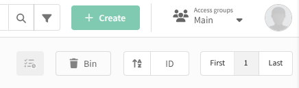 Color palette changes